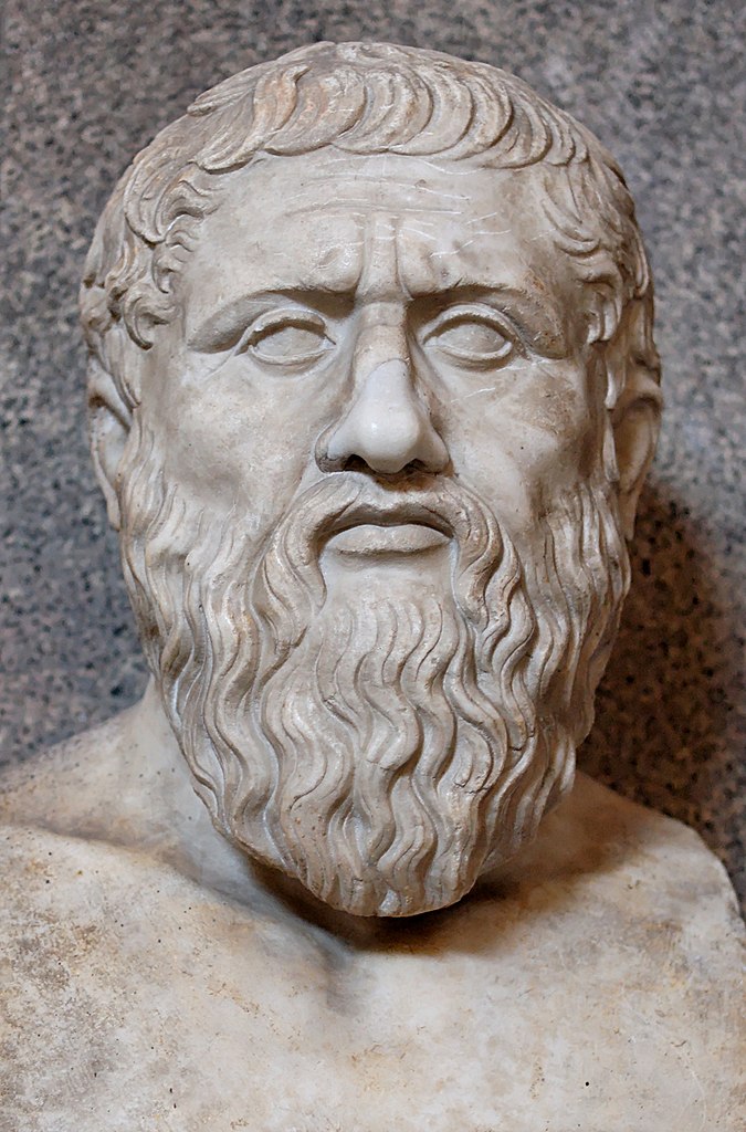 A bust of the philosopher Platon