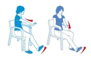 Chair based exercises.