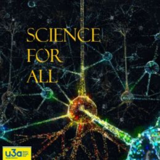 Science for all group logo - an abstract design of what look like interlocked atoms.