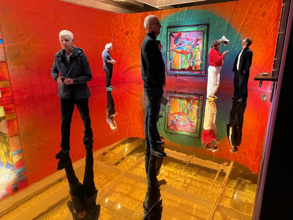 Photo by Roger Taylor from Zadie Xa's exhibit at the Turner Prize Exhibition in Bradford